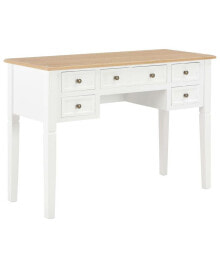 vidaXL writing Desk White 43.1