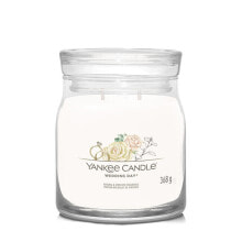 Освежители воздуха и ароматы для дома aromatic candle Signature glass medium Wedding Day 368 g