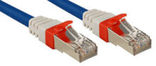 Кабели и разъемы для аудио- и видеотехники Lindy Cat.6 (A) SSTP / S/FTP PIMF Premium 2.0m сетевой кабель 2 m Синий 45375