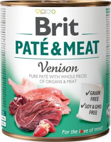 Brit puszka PATE&MEAT VENISON /6 800g