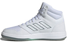 adidas Gametaker 中帮 复古篮球鞋 男款 白黑绿 / Кроссовки Adidas Gametaker FY6000 FY6000