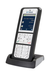 VoIP-оборудование mitel 632d v2 DECT телефон Черный, Серебристый 50006865