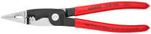 Инструменты для работы с кабелем многофункциональные клещи для электромонтажных работ Knipex 13 81 200 KN-1381200