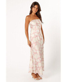 Petal and Pup women's Gemma Strapless Maxi Dress