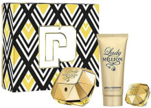 Paco Rabanne Lady Million - Duftset (Eau de Parfum 80ml + Eau de Parfum 10ml + Körperlotion 100ml)