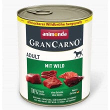 ANIMONDA GranCarno Adult Game wet food for dog 400g