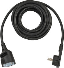 Extension cords and adapters brennenstuhl H05VV-F3G1.5 - 5 m - 1 AC outlet(s) - Indoor - Type F (CEE 7/4) - IP20 - Black