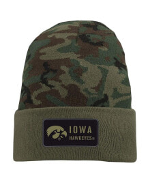 Nike men's Camo Iowa Hawkeyes Military-Inspired Pack Cuffed Knit Hat