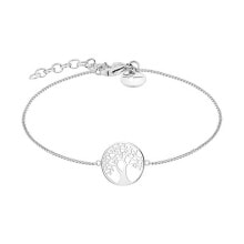Elegant steel bracelet Tree of Life TJ-0092-B-21