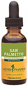 Витамины и БАДы для мужчин Herb Pharm Saw Palmetto System Restoration Экстракт пальметты  29 мл