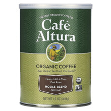 Organic Coffee, Ground, Dark Blend, 12 oz (340 g)