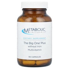 The Big One Plus, Without Iron Multivitamin , 90 Capsules