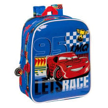 SAFTA Mini 27 cm Cars Race Ready Backpack