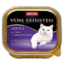 ANIMONDA Vom Feinsten Chicken And Seafood 100g Wet Cat Food