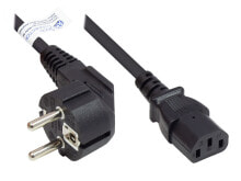 Alcasa P0130-S150 кабель питания Черный 15 m CEE7/7 Разъем C13