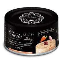 CHERIE Chicken and carrot mousse wet cat food 80g