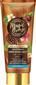 Bielenda Magic Bronze Moisturizing Body Bronzing Cream 2in1 - light complexion 200ml