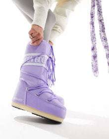 Купить женская обувь Moon Boot: Moon Boot high ankle snow boots in lilac