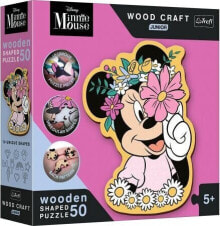 Trefl TREFL DISNEY Wooden puzzle Minnie 50 pcs