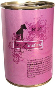 Dogz Finefood N.10 Jagnięcina puszka 400g