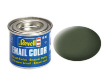 Строительные краски Revell Bronze green, mat RAL 6031 14 ml-tin Краска 32165