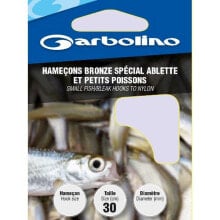 Грузила, крючки, джиг-головки для рыбалки gARBOLINO COMPETITION Coup Special Alburno Tied Hook Nylon 08