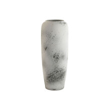 Vase Home ESPRIT White Black Ceramic Aged finish 20 x 20 x 51 cm