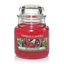 Декоративные свечи yankee Candle Aroma Candle Red Raspberry Ароматическая свеча с ароматом малины 104 г