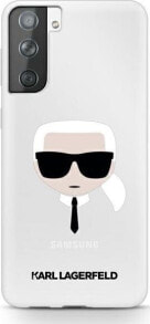 Karl Lagerfeld Karl Lagerfeld KLHCS21MKTR S21+ G996 hardcase Transparent Karl`s Head