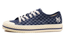 Pnj Canvas Shoes Unisex Low-Top Dark Blue