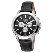 Мужские наручные часы с ремешком мужские наручные часы с черным кожаным ремешком FERR MILANO FM1G153L0021 Watch