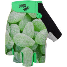 PEDAL PALMS Mint Leaves Short Gloves