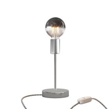 CREATIVE CABLES Alzaluce Half Cup metal table lamp with 2-pole plug - dimmer