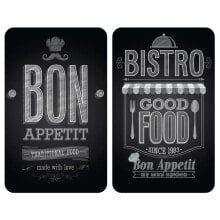 Abdeckplatte Bon Appetit (2er-Set)