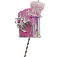 TACHAN Magic Set Of Princess With Wand And Crown