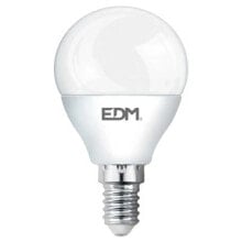 EDM Spherical LED Bulb E14 5W 400 Lumens 6400K