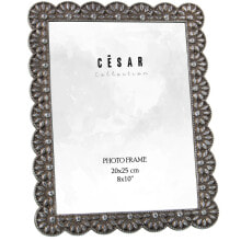 Photo frame Alexandra House Living Silver Plastic 23 x 1 x 28 cm