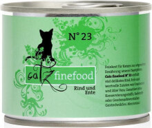 Catz Finefood N.23 Wołowina i Kaczka puszka 200g