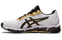 Asics Gel-Quantum 360 6 低帮 跑步鞋 男款 白黑 / Кроссовки Asics Gel-Quantum 360 6 1201A062-101