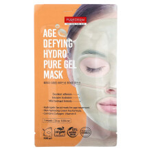 Купить корейские маски для лица Purederm: Age Defying Hydro Pure Gel Beauty Mask, 1 Sheet Mask, 0.84 oz (24 g)