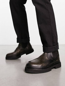 Мужские высокие ботинки AllSaints (Олл Сэйнтс)