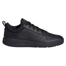 Детские демисезонные кроссовки и кеды для мальчиков Мужские кроссовки повседневные черные кожаные низкие демисезонные Adidas EF1086