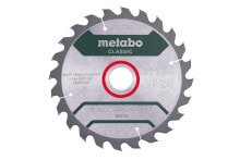 Пильные диски metabo 628675000 PrecisionCutClassic 24 WZ 15 Grad