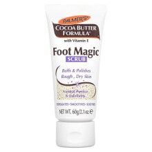 Coconut Butter Formula with Vitamin E, Foot Magic Scrub, 2.1 oz (60 g)