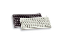 Клавиатуры CHERRY Compact keyboard, Combo (USB + PS/2), IT клавиатура USB + PS/2 QWERTY Серый G84-4100LCMIT-0