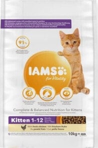 EUKANUBA IAMS for Vitality ze świeżym kurczakiem 10kg kocięta купить онлайн