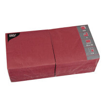 Disposable tableware pAPSTAR 12494 - Bordeaux - Tissue paper - Monotone - 46.5 g/m² - 330 mm - 33 cm