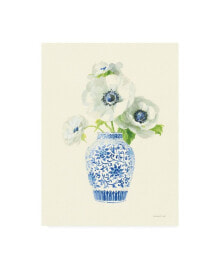 Trademark Global danhui Nai Floral Chinoiserie II Canvas Art - 19.5