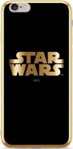 ERT CASE ETUI CHROME STAR WARS GWIEZDNE WOJNY 002 LOGO IPHONE XS MAX ZŁOTY standard