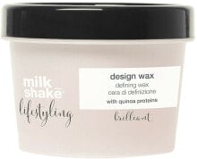 Wax and paste for hair styling